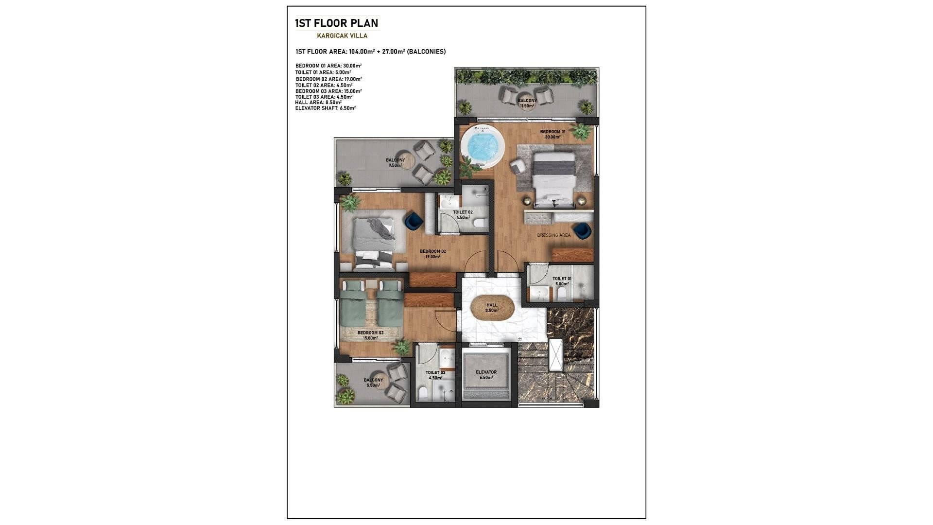 Image du plan d'étage 3