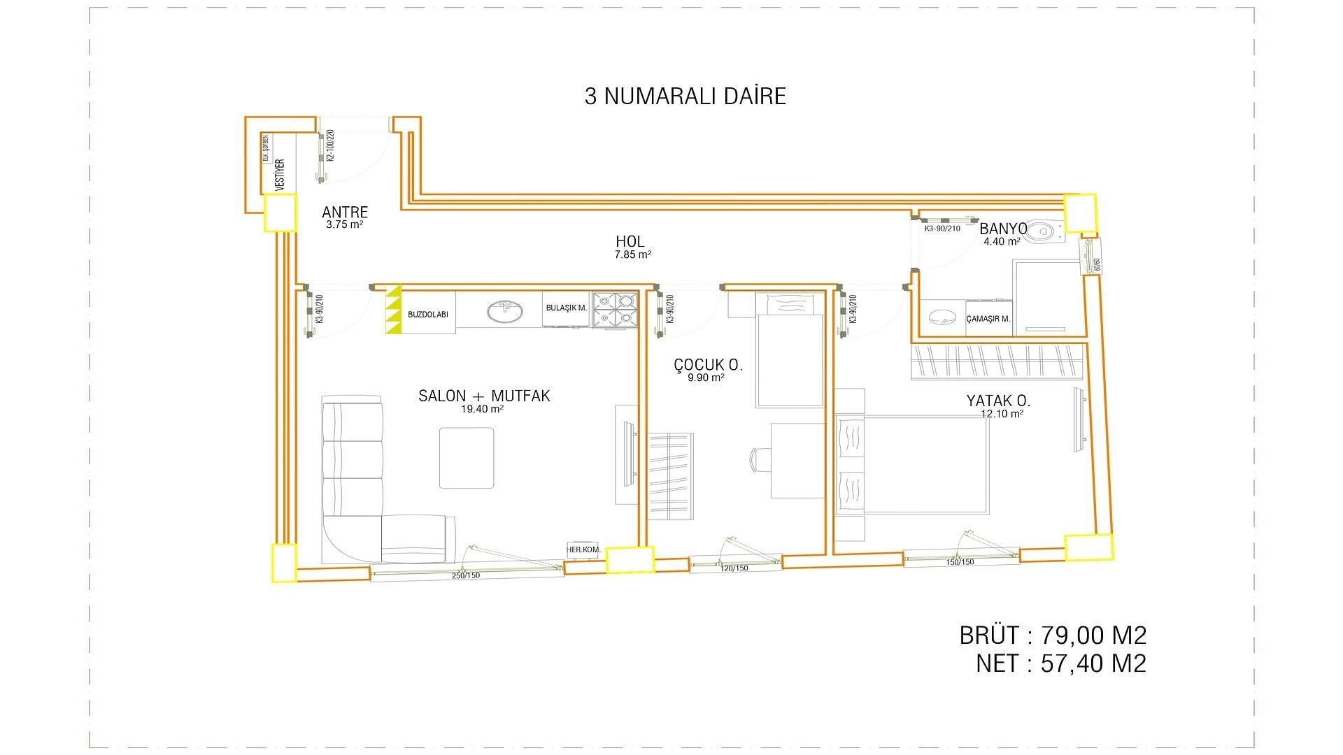 Image du plan d'étage 3