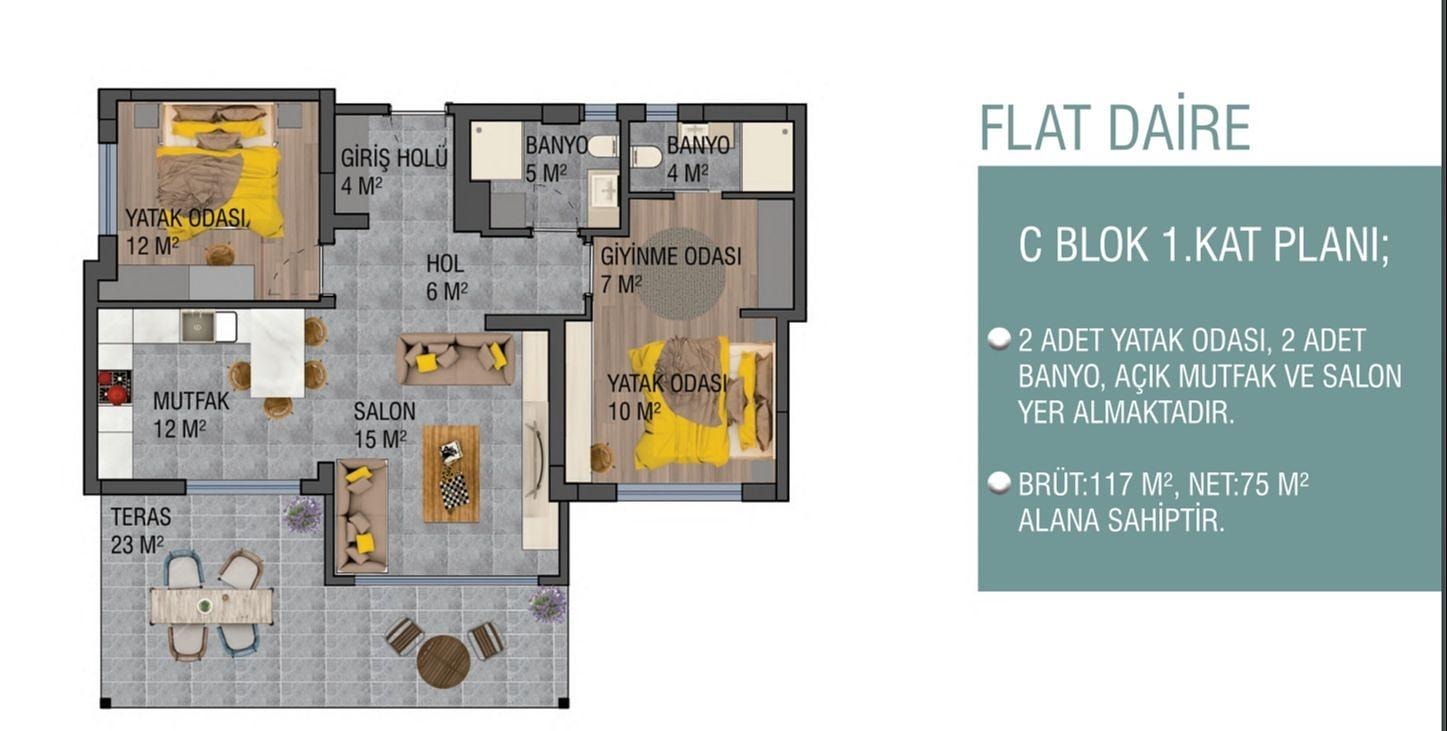 Kat Planı Resmi 5