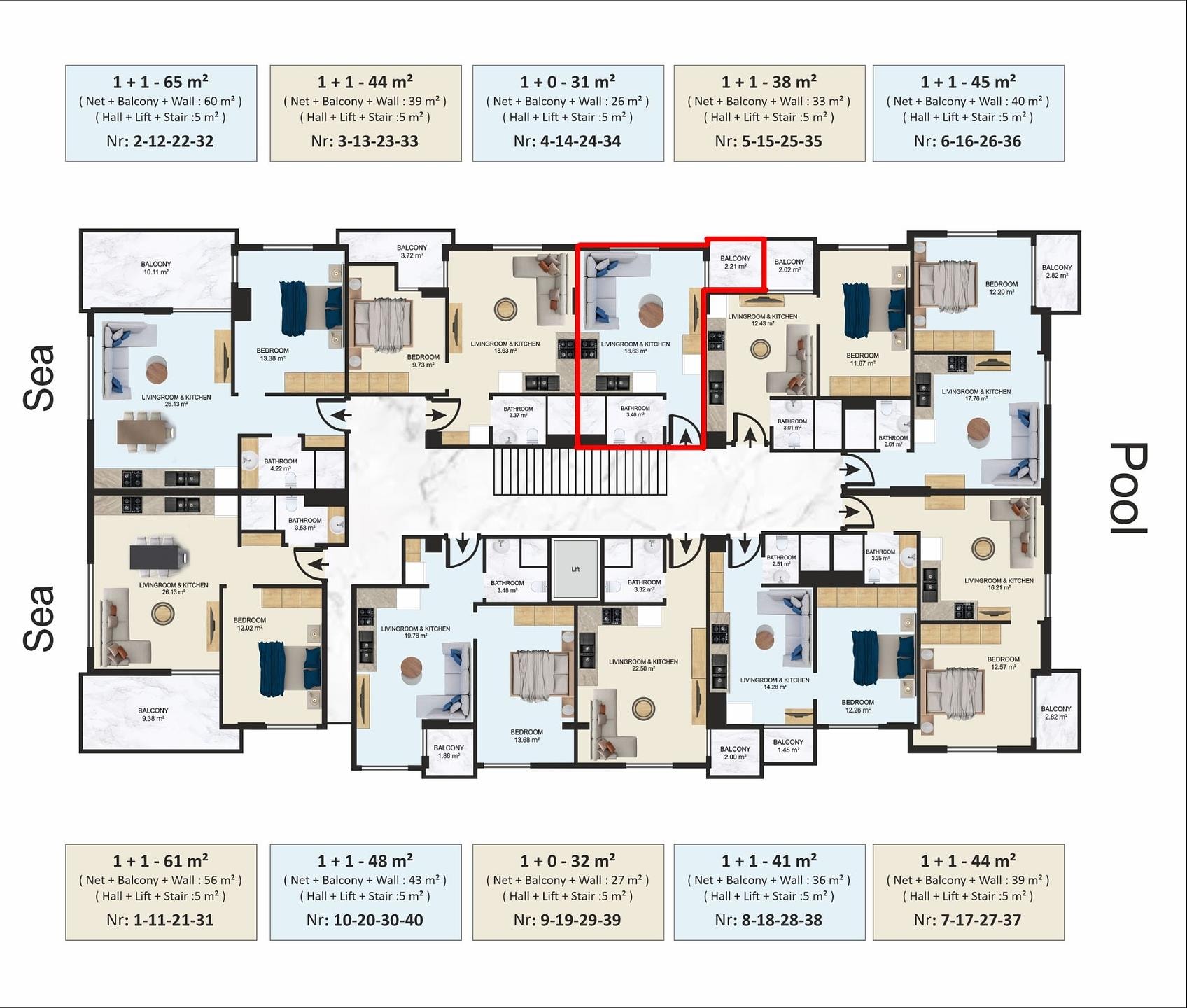 Image du plan d'étage 3
