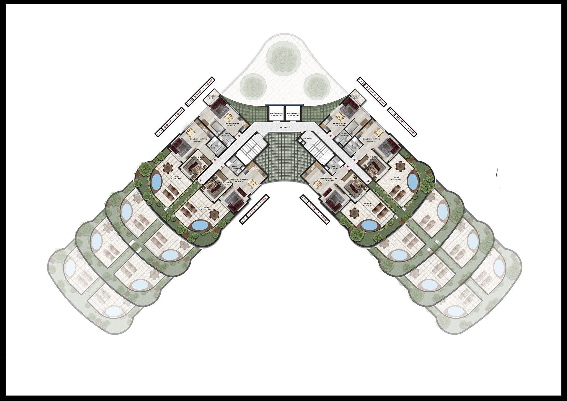Image du plan d'étage 1
