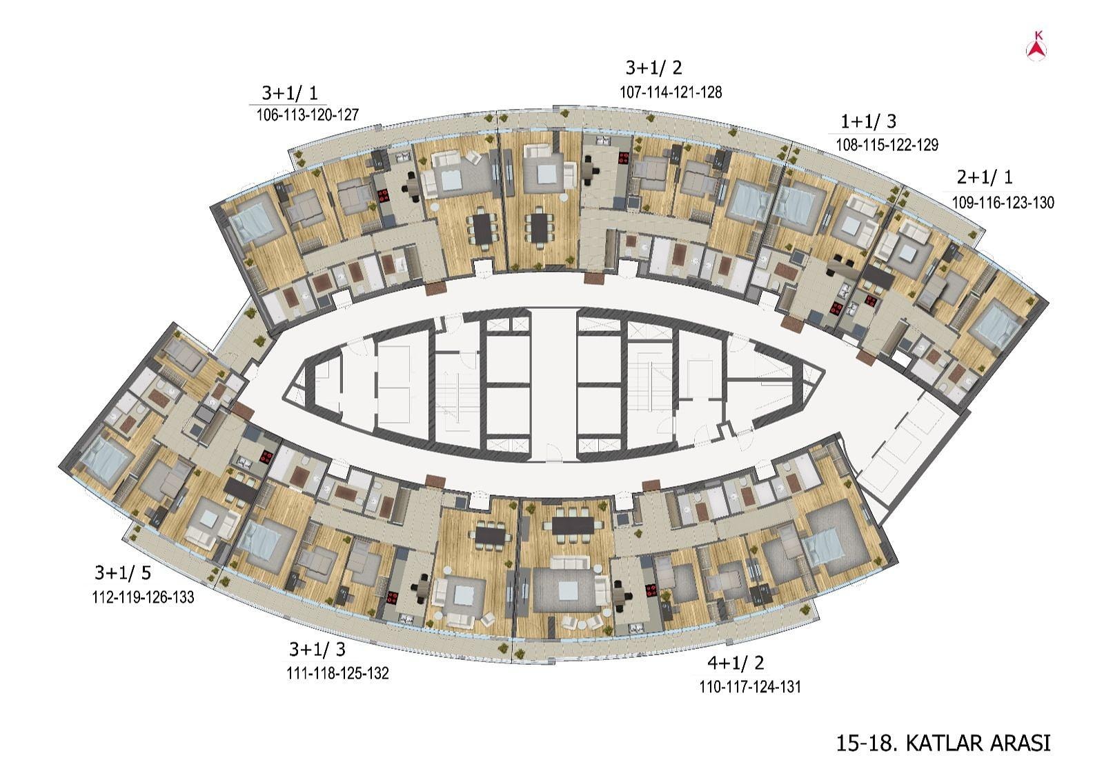 Image du plan d'étage 1