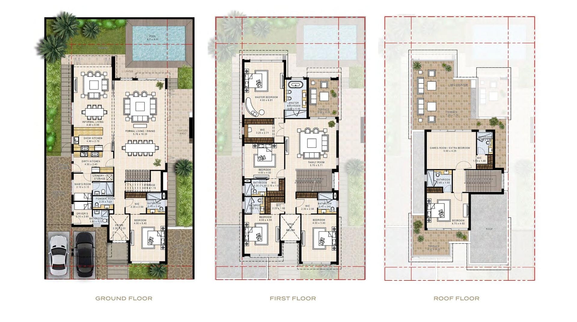 Image du plan d'étage 1