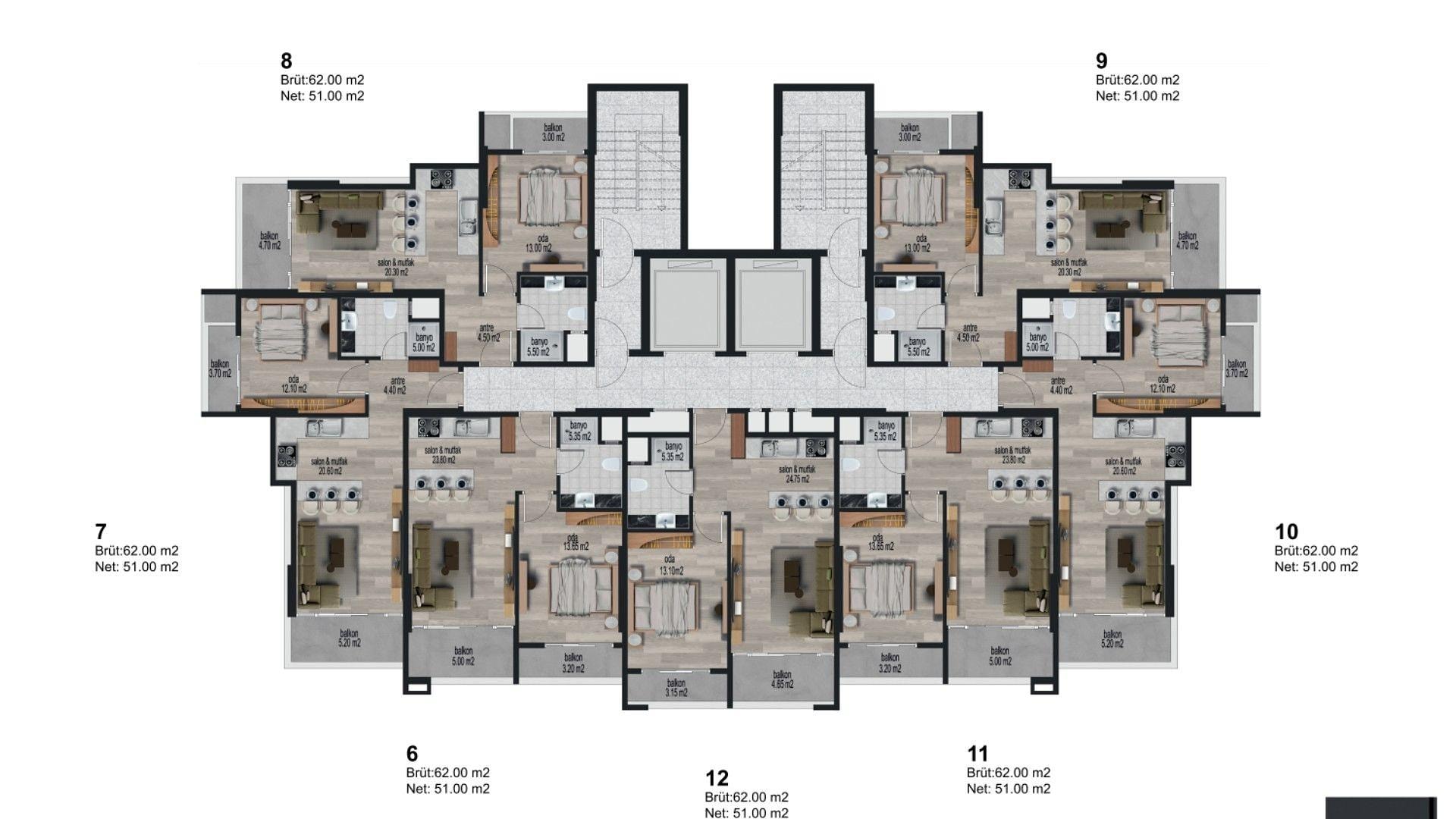 Grundrissdarstellung 8