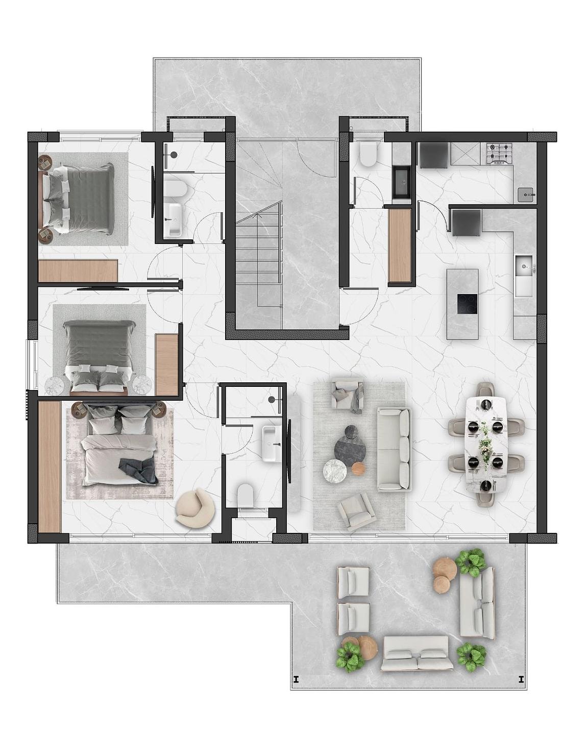 Image du plan d'étage 4