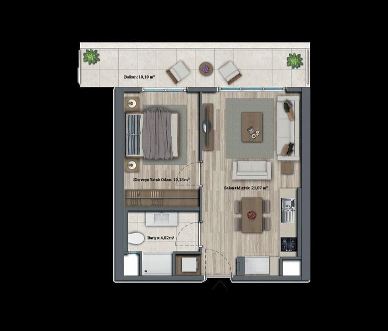 Grundrissdarstellung 1