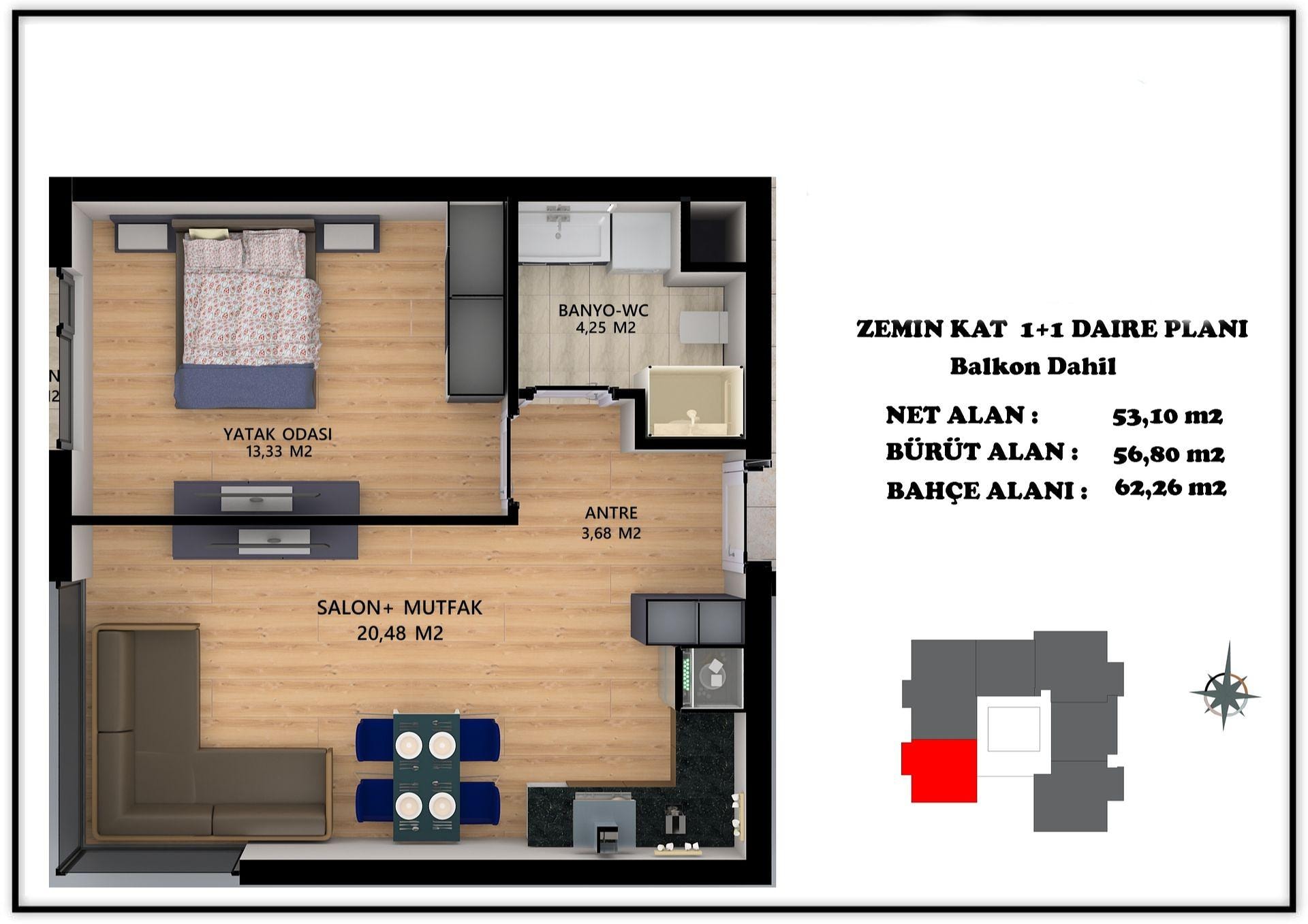 Image du plan d'étage 6