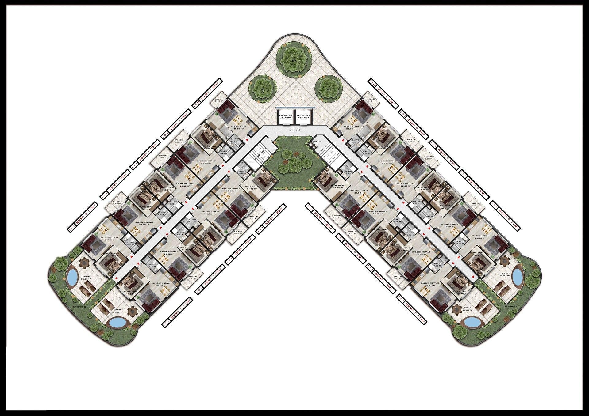 Image du plan d'étage 15