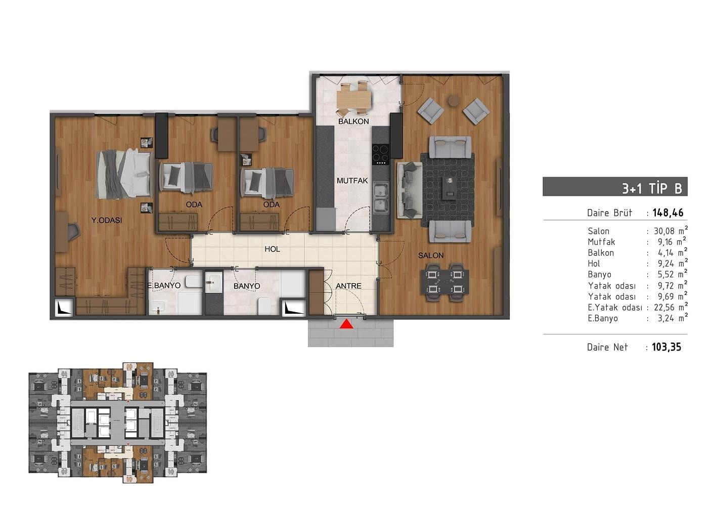 Image du plan d'étage 2