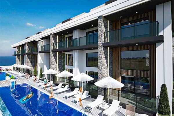 1+1 Apartments with Roof Terrace